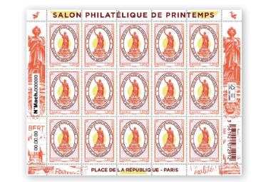 Le Salon Philatélique de Printemps se déroule à Paris. Pour l’occasion, La Poste émet un timbre sur un lieu ou monument emblématique de la capitale.